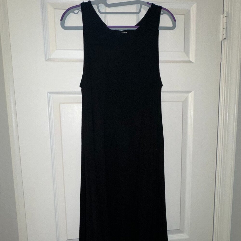 Black tank top dress
